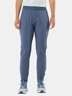 Spodnie sportowe damskie - Jack Wolfskin Spodnie dresowe Prelight Chill 1508961 Niebieski Regular Fit - miniaturka - grafika 1