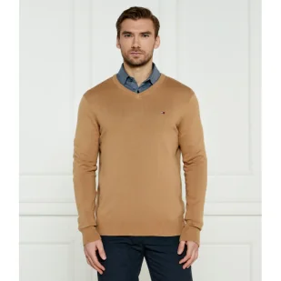 Tommy Hilfiger Sweter Regular Fit - Swetry męskie - miniaturka - grafika 1
