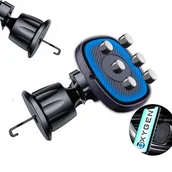 Uchwyty samochodowe do telefonów - Oxygen MOCNY uchwyt magnetyczny z HAKIEM do kratki - miniaturka - grafika 1