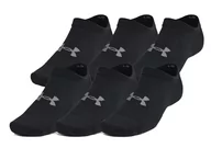 Skarpetki damskie - Skarpety Under Armour STOPKI Essential No Show – 6-pak Czarne - miniaturka - grafika 1