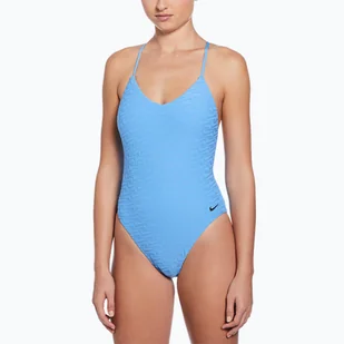 Strój pływacki jednoczęściowy damski Nike Swoosh Link Y-Back - Stroje kąpielowe - miniaturka - grafika 1