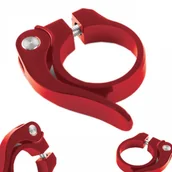 Części rowerowe - Dartmoor Obejma podsiodłowa Dartmoor Loop QR śred. 31,8mm, z zaciskiem, czerwona anodowana - miniaturka - grafika 1