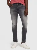 Spodnie męskie - Guess Jeansy Miami M2YAN1 D4Q52 Szary Skinny Fit - miniaturka - grafika 1