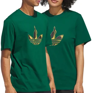 Koszulka adidas Originals Trefoil Torch Tee JD2833 - zielona - Koszulki męskie - miniaturka - grafika 1