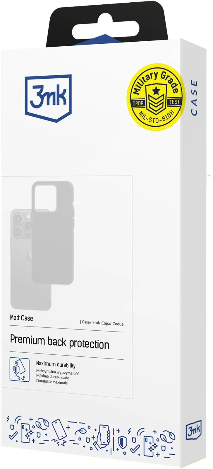 Etui 3MK Matt Case do Xiaomi 17 czarny