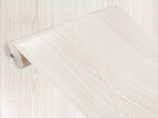 Folia Klejowa Okleina Meblowa Jesion Biały 67x200 - Meble modułowe i akcesoria - miniaturka - grafika 1