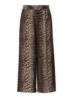 Spodnie damskie - Pieces Kuloty "Nya" w kolorze brązowo-beżowym - miniaturka - grafika 1