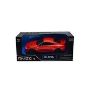 Kolekcjonerskie modele pojazdów - Daffi Model metalowy RMZ NIssan GT-R czerwony matowy GXP-792270 - miniaturka - grafika 1