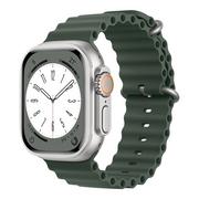 Akcesoria do smartwatchy - JINYA Silicon Band Forest Green 45/49 mm - pasek Apple Watch - miniaturka - grafika 1
