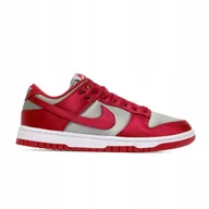 Buty sportowe damskie - Buty sportowe Nike Dunk Low Unlv Satin, czerwone damskie DX5931-001 40 - miniaturka - grafika 1