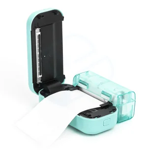 Mini drukarka etykiet Phomemo M03 zielona Bluetooth szer. do 80 mm 203 DPI PROMOCJA! - Drukarki kart i etykiet - miniaturka - grafika 6