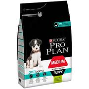 Smycze dla psów - Nestle Karma dla szczeniąt psów ras średnich PRO PLAN OptiDigest Puppy Medium Sensitive Digestion, 3 kg - miniaturka - grafika 1