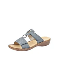 Moda i Uroda OUTLET - Rieker Damskie klapki 60885-12, 12, 38 EU - miniaturka - grafika 1