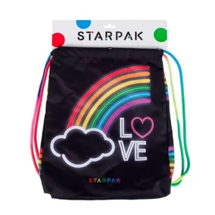 Starpak Worek Na Ramie Rainbow2 Pb 1/24 - Worki na buty - miniaturka - grafika 1
