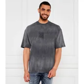 Koszulki męskie - HUGO T-shirt Dutye | Relaxed fit - miniaturka - grafika 1