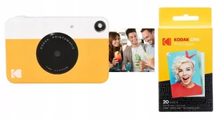 Aparat Kodak Printomatic 5mp + Wkład Papier 20 Szt. - ŻÓŁty - Aparaty natychmiastowe - miniaturka - grafika 1