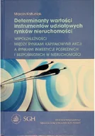 Biznes - Determinanty wartości instrumentów udziałowych rynków nieruchomości Współzależności między rynkami kapitałowymi akcji a rynkami inwestycji pośrednic.. - miniaturka - grafika 1