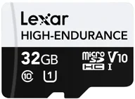 Karty pamięci - Lexar High-Endurance 32 GB MicroSDHC UHS-I Klasa 10 - miniaturka - grafika 1