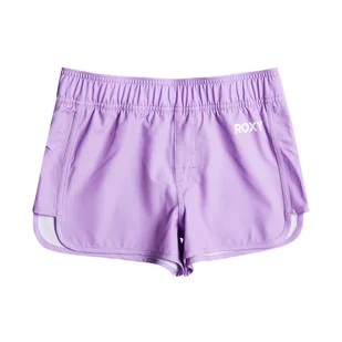 Dziecięce Szorty ROXY GOOD WAVES ONLY G BDSH ERGBS03107-PNG0 – Fioletowy - Spodenki damskie - miniaturka - grafika 1