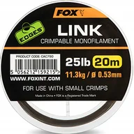 Żyłki wędkarskie - MATERIAŁ PRZYPONOWY FOX MONOFILAMENT 35 LB 20 M - miniaturka - grafika 1