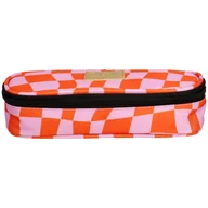 Piórniki - Incood, Piórnik Fioletowo-Czerwona Szachownica - miniaturka - grafika 1