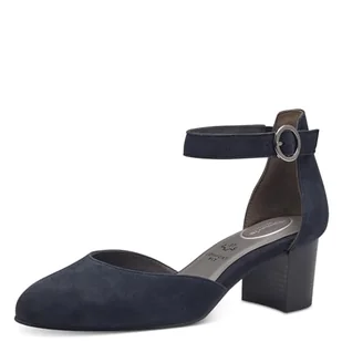 Tamaris Damskie czółenka 8-84402-42, granatowe, 40 EU szerokie, grantowy, 40 EU Weit - Czółenka - miniaturka - grafika 1