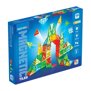 Płytki Magnetyczne Geomag Gems 100 - Klocki - miniaturka - grafika 1