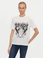 Koszulki i topy damskie - ONLY T-Shirt Lulu 15307345 Biały Regular Fit - miniaturka - grafika 1