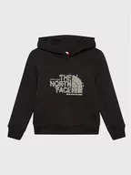 Odzież sportowa dziecięca - The North Face Bluza Drew Peak NF0A7X55 Czarny Regular Fit - miniaturka - grafika 1