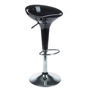 Hoker Barowy Bx-1002 Czarny - Krzesła i taborety kosmetyczne - miniaturka - grafika 1