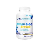 Witaminy i minerały dla sportowców - ALLNUTRITION Omega 3-6-9 Strong 90 kapsułek - miniaturka - grafika 1
