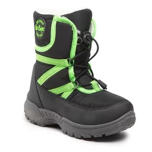 Buty dla dziewczynek - Śniegowce Lee Cooper - LCJ-22-44-1366K Black - grafika 1