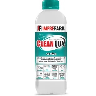 Preparat czyszczący CLEAN LUX 1 l - Rozpuszczalniki i preparaty do czyszczenia - miniaturka - grafika 1