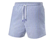 Kąpielówki męskie - CRIVIT Szorty kąpielowe męskie (Niebieski/ biały, 8/XXL) - miniaturka - grafika 1