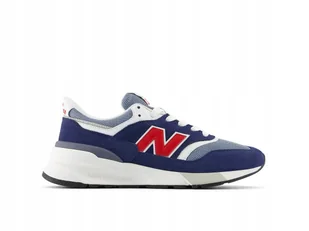 New Balance Buty Męskie Sportowe Sneakersy 997R klasyczne granatowe 46,5 Eu - Sneakersy męskie - miniaturka - grafika 1