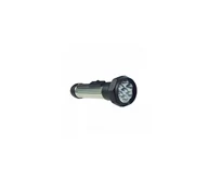 Latarki - LED Latarka BATERKA LED/0,6W/2xD czarna - miniaturka - grafika 1