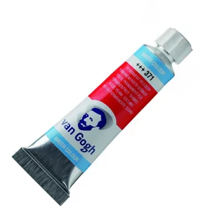 Farba akwarelowa Talens Van Gogh, 371 Perm Red De, 10 ml - Farby i media malarskie - miniaturka - grafika 1