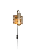 Lampy ścienne - Trio KHAN E27 Kinkiet ścienny pojedynczy 205570167 - miniaturka - grafika 1
