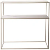 Regały - Regał TRENDS4YOU 76 × 30 × 75 cm Piaskowy - miniaturka - grafika 1