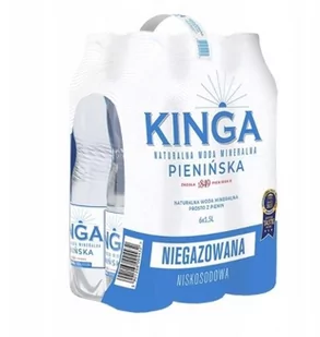 Kinga Pienińska Naturalna woda mineralna niegazowana 1,5 l x 6 sztuk - Woda - miniaturka - grafika 1