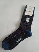 Skarpetki damskie - Kolorowe skarpety Happy Socks unisex rozmiar 41-46 (3383) - miniaturka - grafika 1