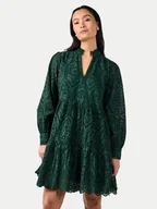 Sukienki - YAS Sukienka codzienna Holi 26027162 Zielony Regular Fit - miniaturka - grafika 1