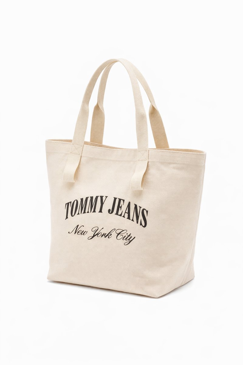TOMMY HILFIGER DAMSKA TOREBKA BEŻOWA DUŻA 22X37X33 I4A
