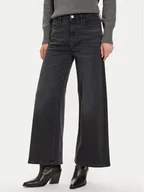 Spodnie damskie - Guess Jeansy W4BA82 D5HD1 Czarny Wide Leg - miniaturka - grafika 1