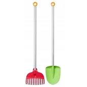 Grabie i motyki - Grabie FISKARS MyFirst 1062473 do liści + Szpadel - miniaturka - grafika 1