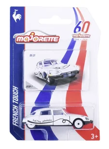 MAJORETTE FRENCH TOUCH CITROEN DS 21 BIAŁY 1:64 212055011 - Samochody i pojazdy dla dzieci - miniaturka - grafika 1