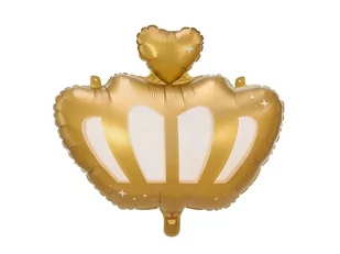 PartyDeco Balon foliowy Korona 52x42cm 4Y42BI 4Y42BI SAM  ONE SIZE - Balony i akcesoria - miniaturka - grafika 1