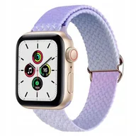 Paski - PASEK PLECIONY do AppleWatch 42/44/45 OMBRE FIOLET - miniaturka - grafika 1