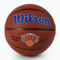 Koszykówka - Piłka do koszykówki Wilson NBA Team Alliance New York Knicks brown rozmiar 7 - miniaturka - grafika 1