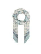 Apaszki i szaliki damskie - Guess Chusta AW5496 VIS03 Błękitny - miniaturka - grafika 1